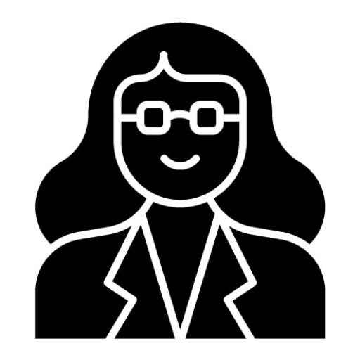 Consultant Female Glyph Icon