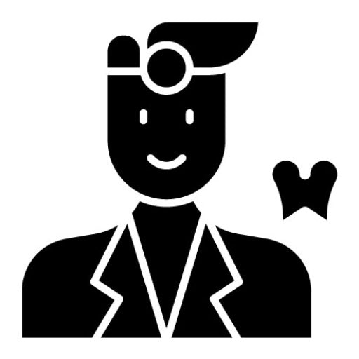 Dentist Male Glyph Icon