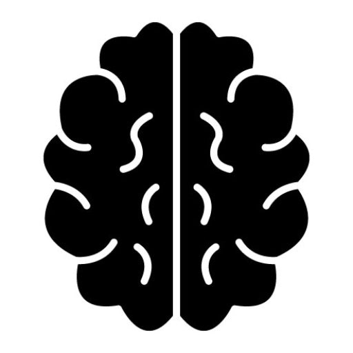 Brain Glyph Icon | Research and Science