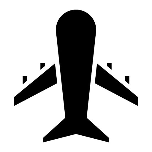 Aircraft Glyph Icon | Science Fiction