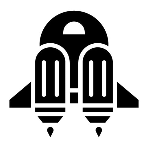 Jetpack Glyph Icon