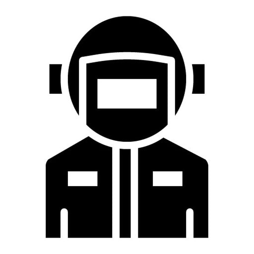 Astronaut Glyph Icon