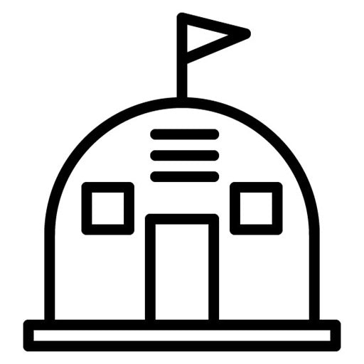 Bunker Icon | Science Fiction