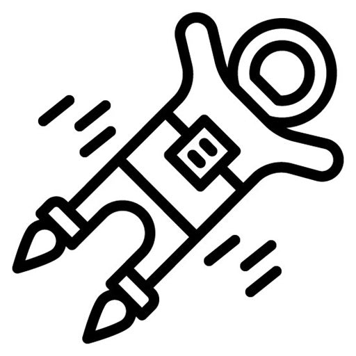 Astronaut Flying Icon