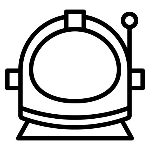 Astronaut Helmet Icon