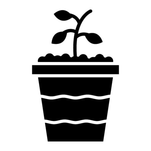 Plant Glyph Icon