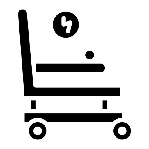 Electric Chair Glyph Icon