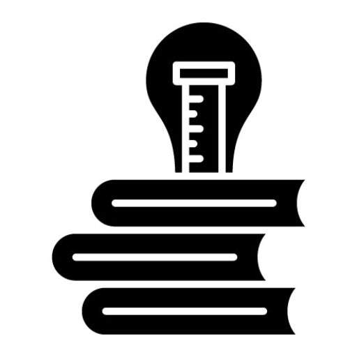 Knowledge Glyph Icon | Research and Science