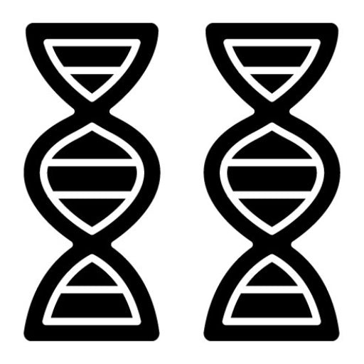 DNA Glyph Icon