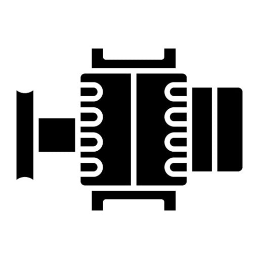 Alternator Glyph Icon