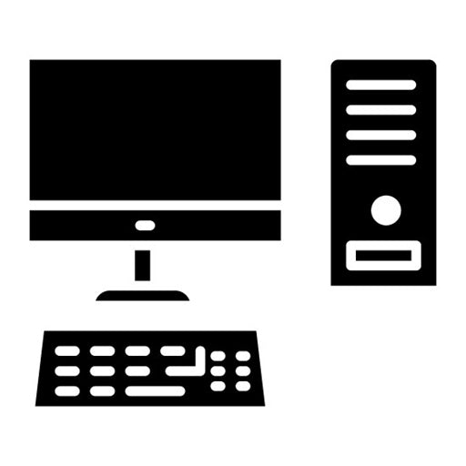 Computer Glyph Icon | Electric Circuits
