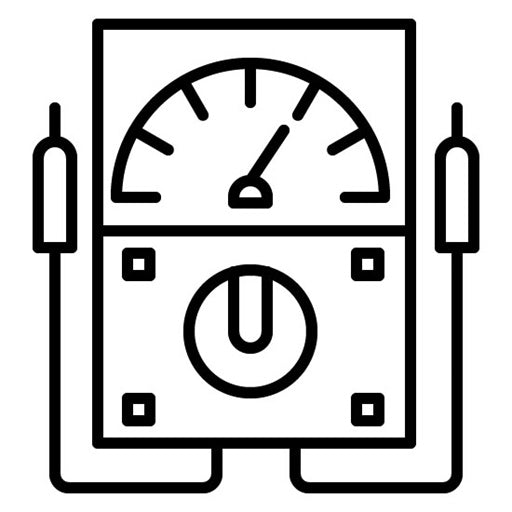 Voltmeter Icon | Electric Circuits