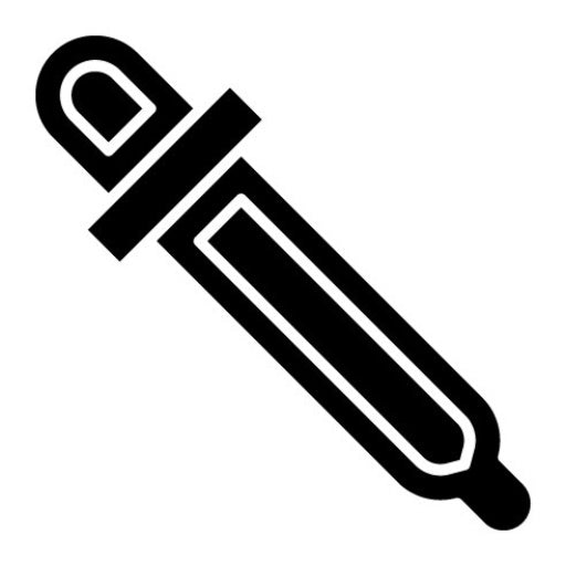 Pipette Glyph Icon