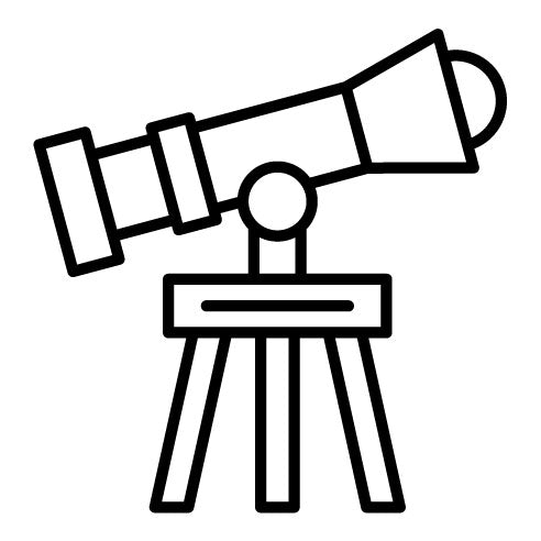 Telescope Icon | Research and Science
