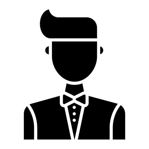 Waiter Glyph Icon