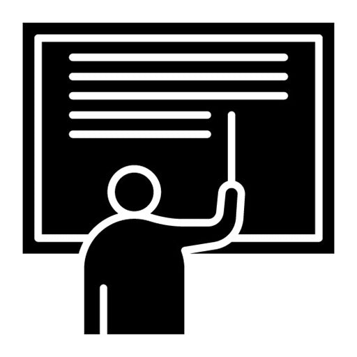 Lecturer Glyph Icon | Women
