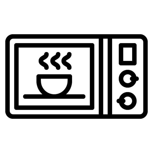 Cleaning Microwave Icon