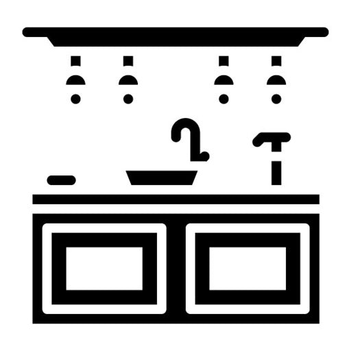 Cleaning Countertops Glyph Icon