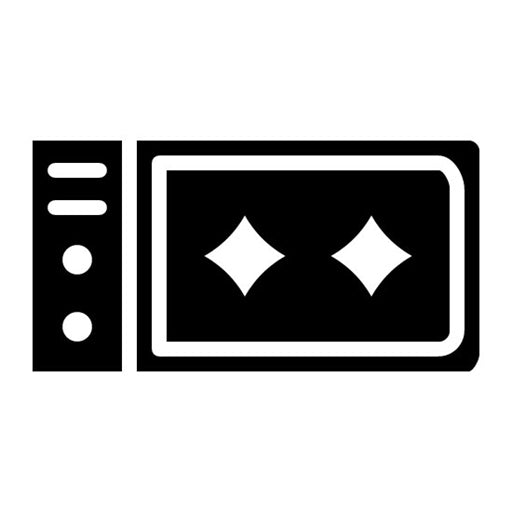 Cleaning Oven Glyph Icon