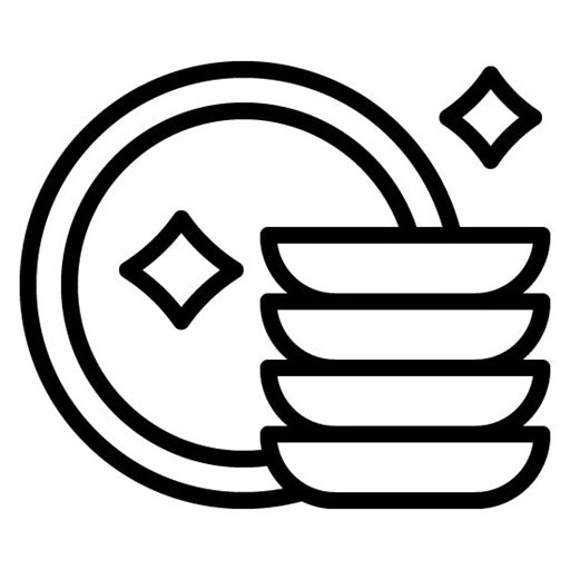 Cleaning Dishwasher Icon