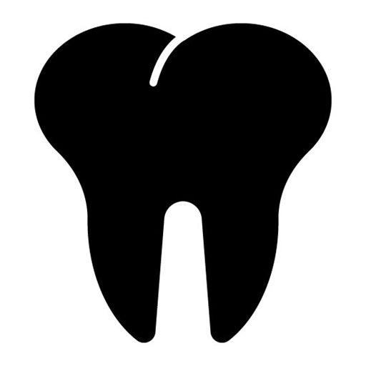Teeth Glyph Icon | Human Anatomy