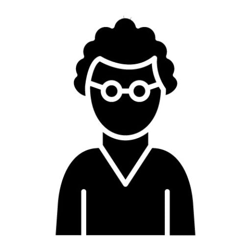 Scientist Glyph Icon