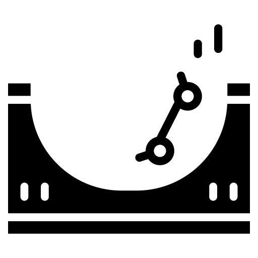 Skate Park Glyph Icon