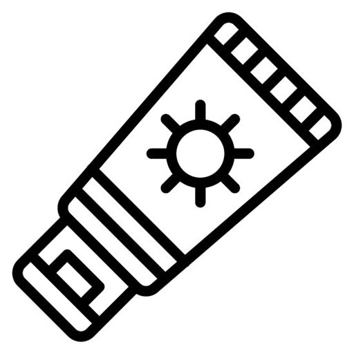 Sunscreen Icon | Outdoor Fun