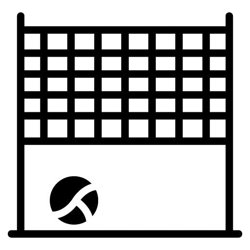 Volleyball Glyph Icon | Outdoor Fun