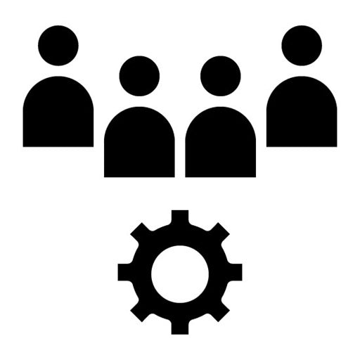 Teamwork Glyph Icon | Personality Traits