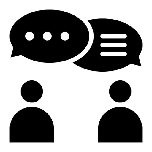 Communication Glyph Icon | Personality Traits