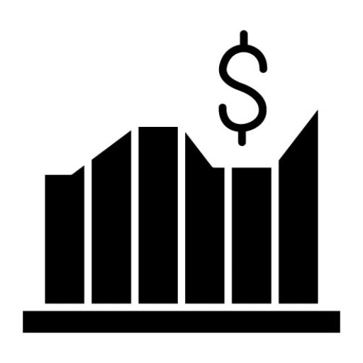 Stock Exchange Glyph Icon | Business Startup