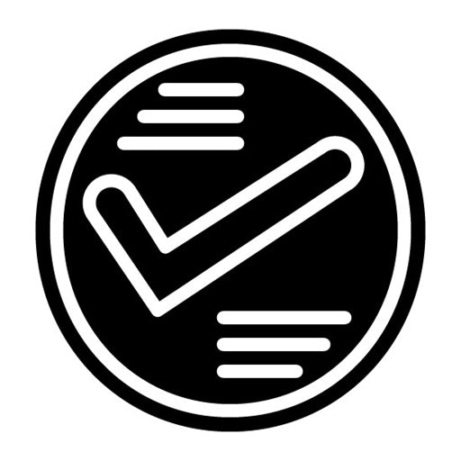 Verification Glyph Icon