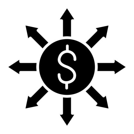 Business Ways Glyph Icon