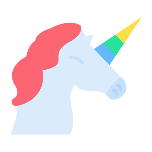 Unicorn Flat Icon