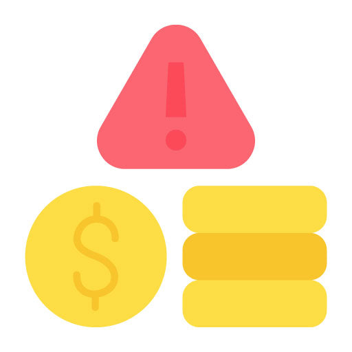 Business Risk Flat Icon