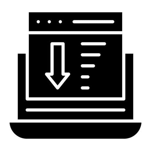 Byline Glyph Icon