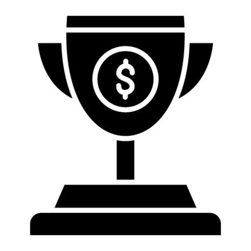 Trophy Glyph Icon | Business Startup