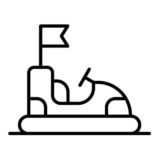 Bumper Cars Icon