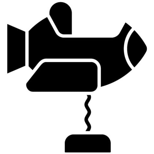 Kiddie Ride Glyph Icon
