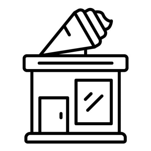 Ice Cream Parlor Icon