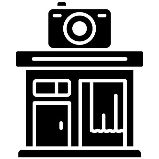 Photo Booth Glyph Icon