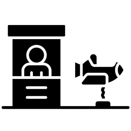 Ride Operator Glyph Icon