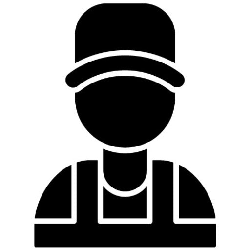 Park Attendant Glyph Icon