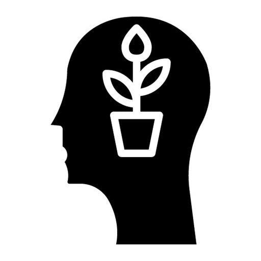 Growth Mindset Glyph Icon