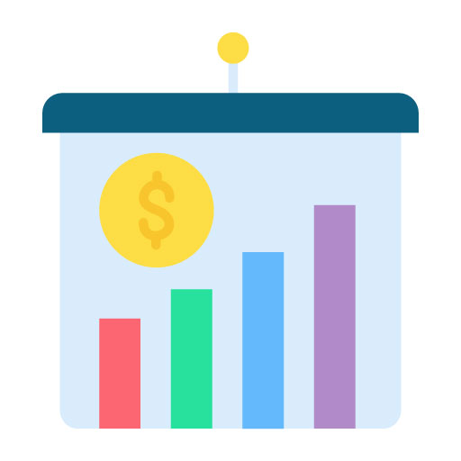 Business Growth Flat Icon