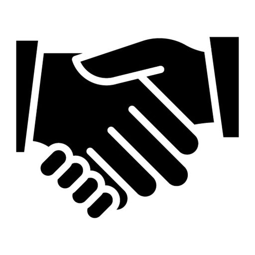 Collaboration Glyph Icon | Networking
