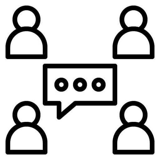 Socializing Icon