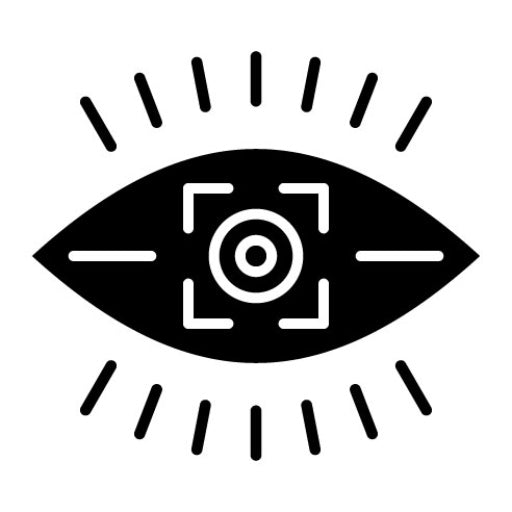 Vision Glyph Icon | Business Startup