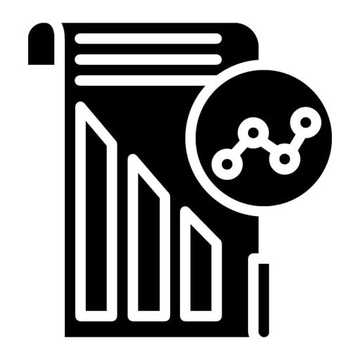Analysis Glyph Icon